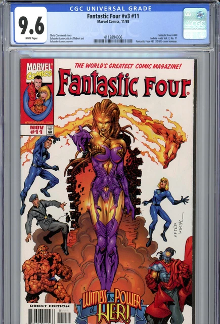 Fantastic Four #v3 #11 (1998) Marvel CGC 9.6 White 1st Appearance of Ayesha!