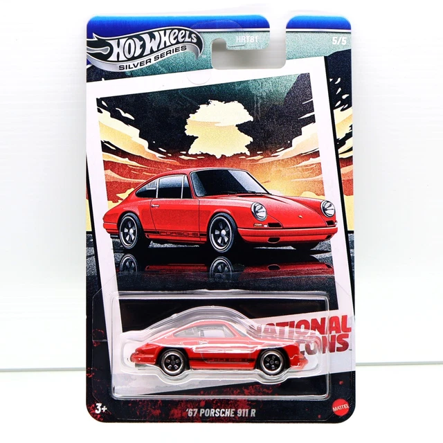 HOT WHEELS SILVER Series 67 Porsche 911 R 5/5 Chase Car