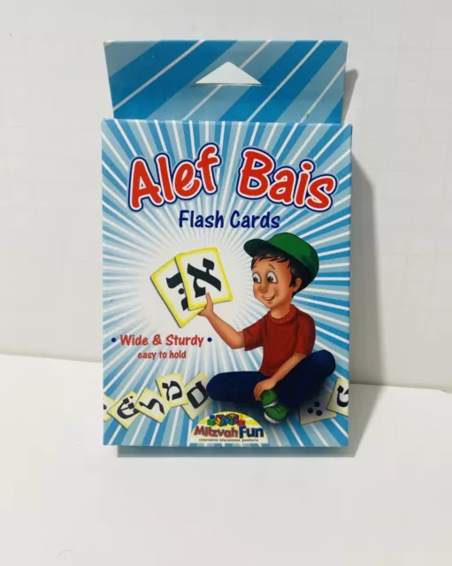 Aleph-bet ABC Flash Cards perfect tool to learn the Hebrew Language