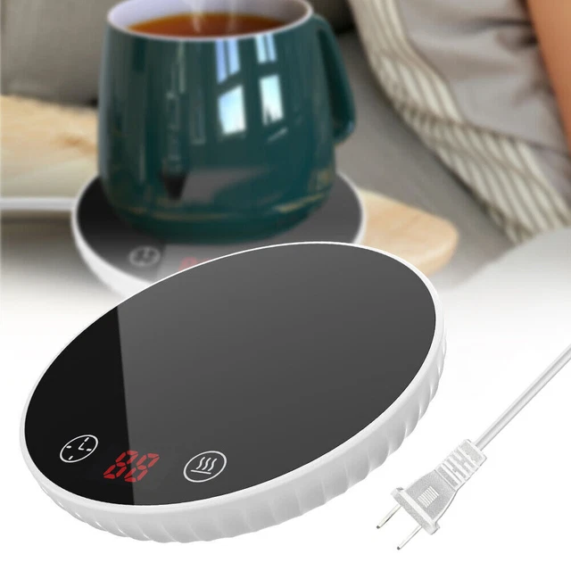 Coffee Tea Milk Mug Cup Warmer Electric Heater Mat Pad Auto Shut Off Office Home