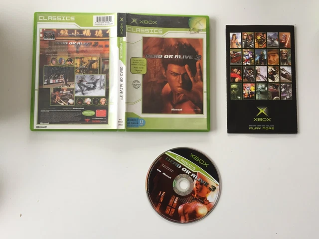 Fiche du jeu Dead or Alive 3 sur Microsoft Xbox - Le Musee des Jeux Video
