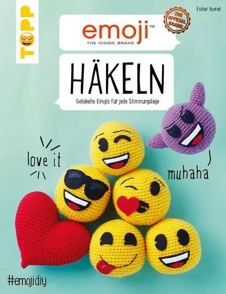 Emoji Häkeln Gehäkelte Emojis für jede Stimmungslage - rar Konrad, Esther: