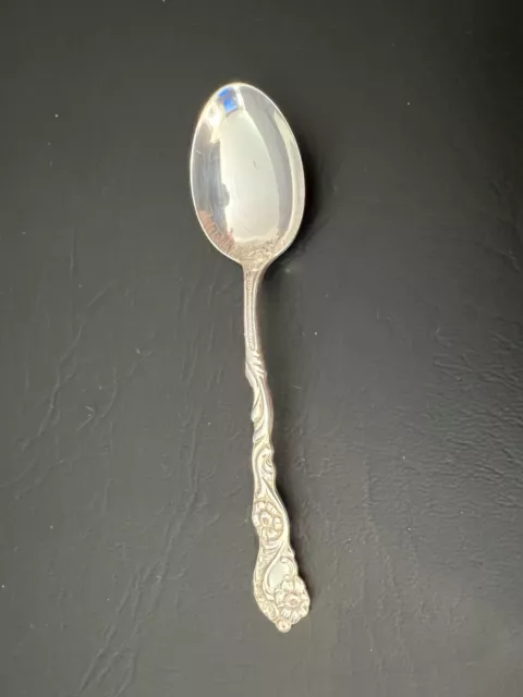 Vintage Silver Plate Extra PRNS ALP Made in Sweden Demitasse Spoon, 4" Long