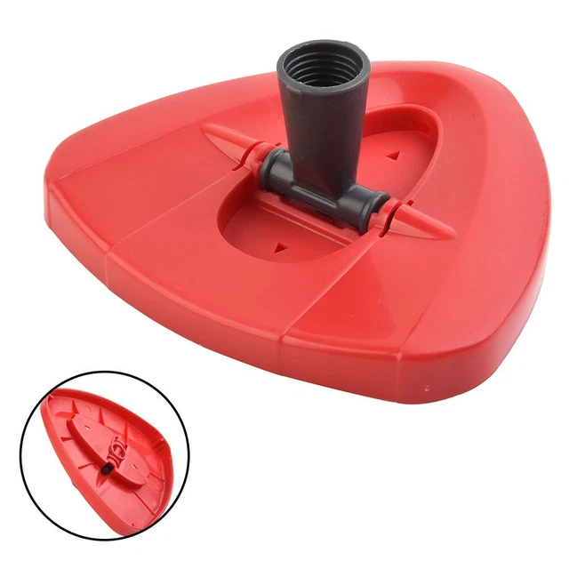 Piastra di base scopa parti base mop 1 pezzo 7 cm durevole triangolo base scopa