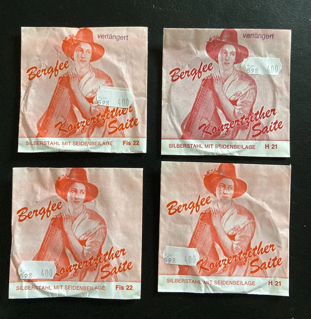 4 Bergfee Cetra Concerto Corde - Zither - Stringa