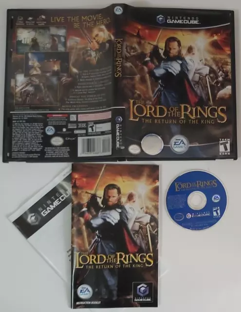 lord of the rings return of the king gamecube