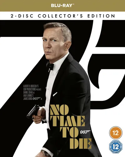 No Time To Die (James Bond) (Blu-ray) Daniel Craig LÄĹa Seydoux Lashana Lynch