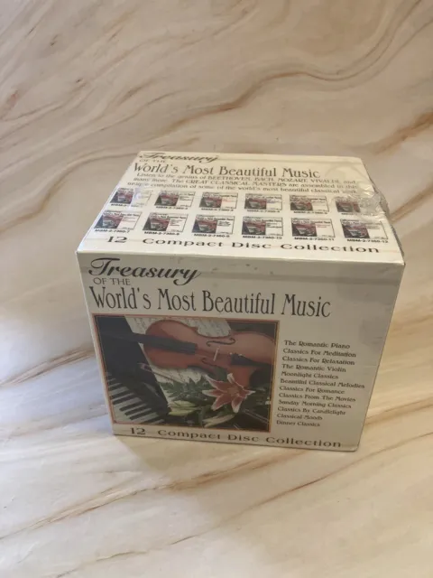 Treasury Of The World’s Most Beautiful Music CD 12 Disc Collection Classical