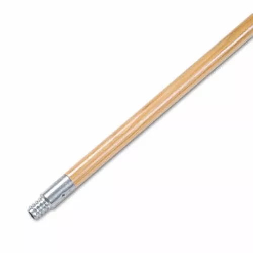 Boardwalk® Metal Tip Threaded End Wood Broom Handle, 60" (BWK136)