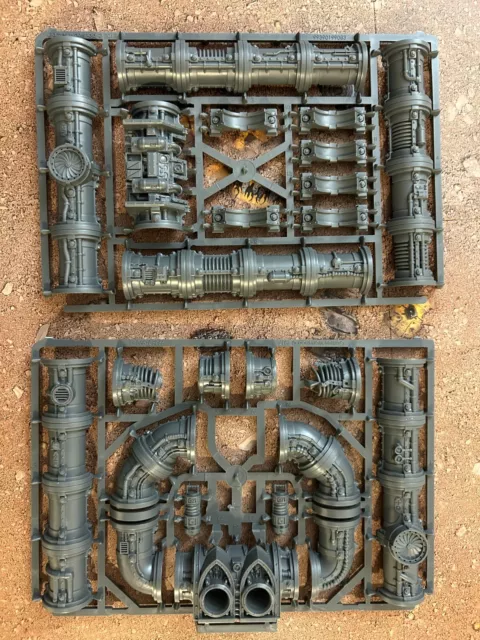 Thermic Plasma Pipes - Scenery Terrain Kill Team Nachmund - new - Warhammer 40k