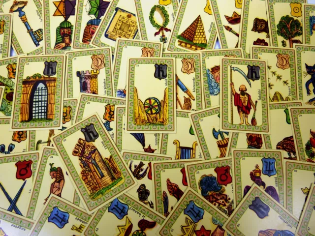 DEUXIÈME ÉDITION originale du jeu de cartes ORACLE BELLINE ancien EO  GRIMAUD