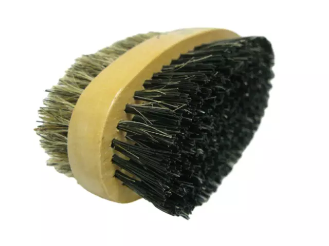 Beard Hair Boar Bristle Brush Double Sided Soft And Hard Bristles