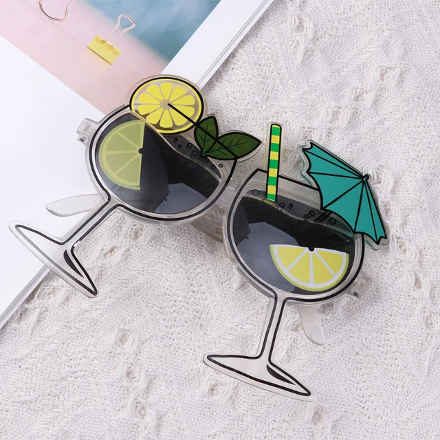 Party Fruit Sunglasses Cocktail Glasses Dress Up Costume Accessory