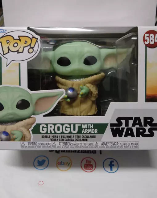 Funko Pop! Star Wars N° 584 Grogu w/ armor  (F37)