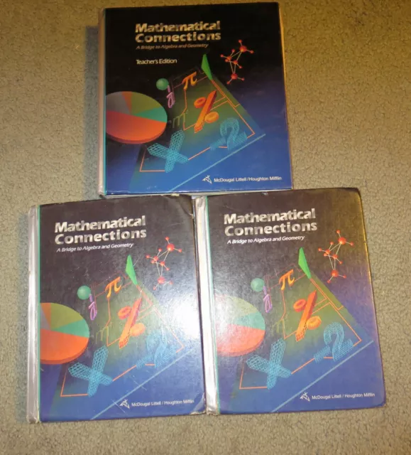 Mathematical Connections -A Bridge To Algebra & Geometry Teacher & Student Books