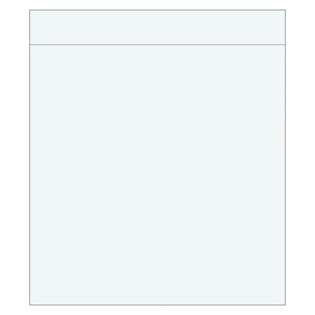 DayMark 110210 6-1/2" x 7" Clear Portion Bag - 2000 / BX