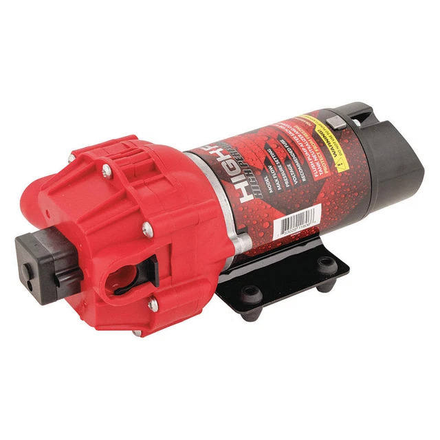 HIGH-FLO 5151088 Diaphragm Pump,12VDC,4.5 gpm Max. Flow
