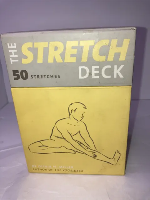 The Stretch Deck: 50 Stretches Cards By Olivia Miller
