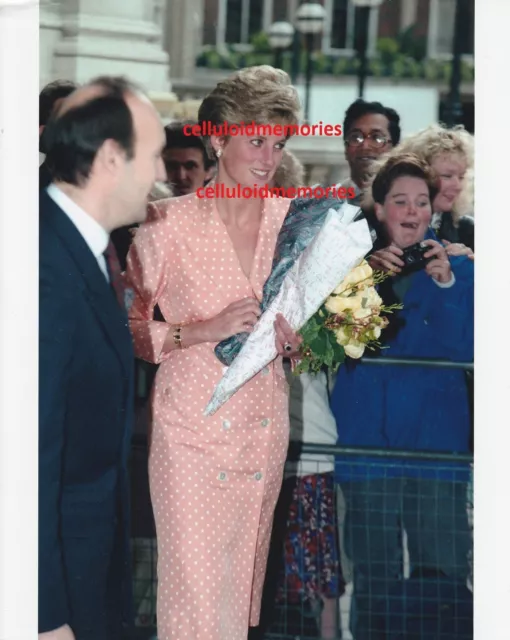 Original Press Photo Princess Diana Lady Di Spencer 1991