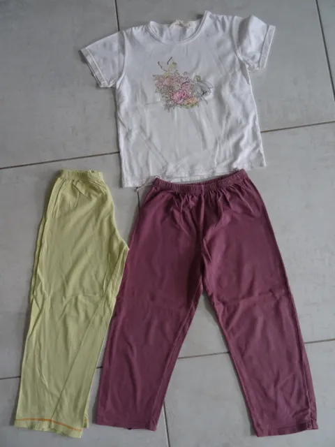 pyjama HetM + 1 pantalon en cadeau fille 5 ans
