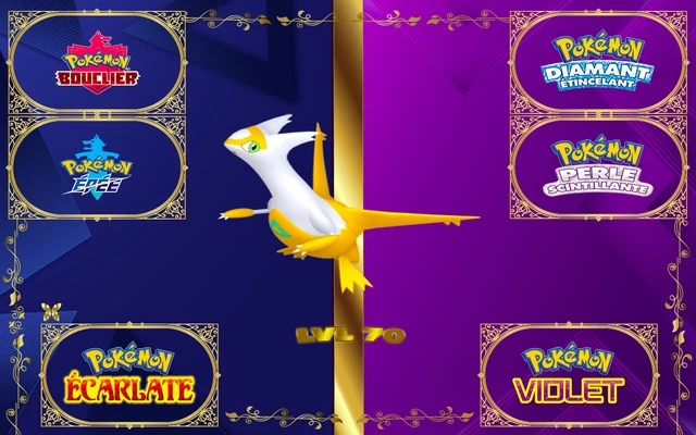 Pokémon LATIAS SHINY 6IV - Pour Jeux Diamant Étincelant / Perle Scintillante (Nintendo Switch) - Neuf