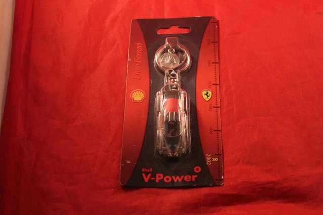 Ferrari Keyring Vtg Official Enzo  2002 Model By Shell Nos