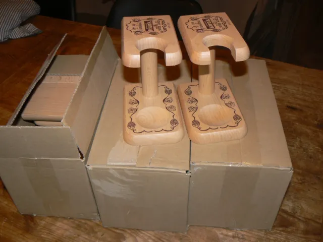 lot de 3 carton PAUWEL KWAK" support en bois neuf en carton