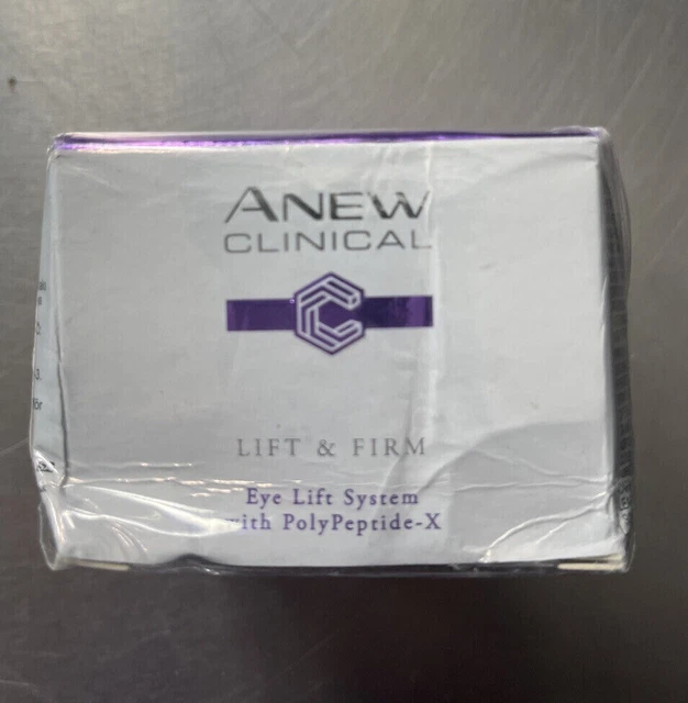 AVON Anew Clinical Lift & Firm Eye Lift System With Polypeptide-X New In Box