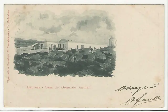 SASSARI (058) - CAPRERA Casa del Generale Garibaldi - Fp/Vg 1903