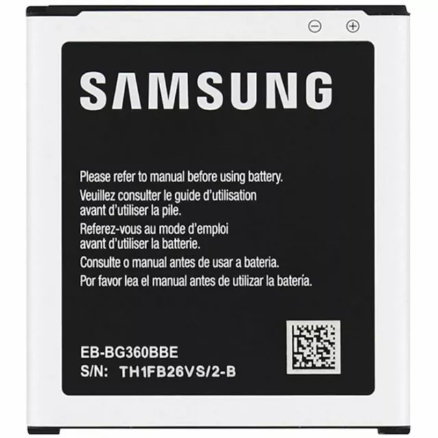 BATTERIE PILE EB-BG360 2000mAh ORIGINAL SAMSUNG Pour SM-G360 Galaxy Core Prime