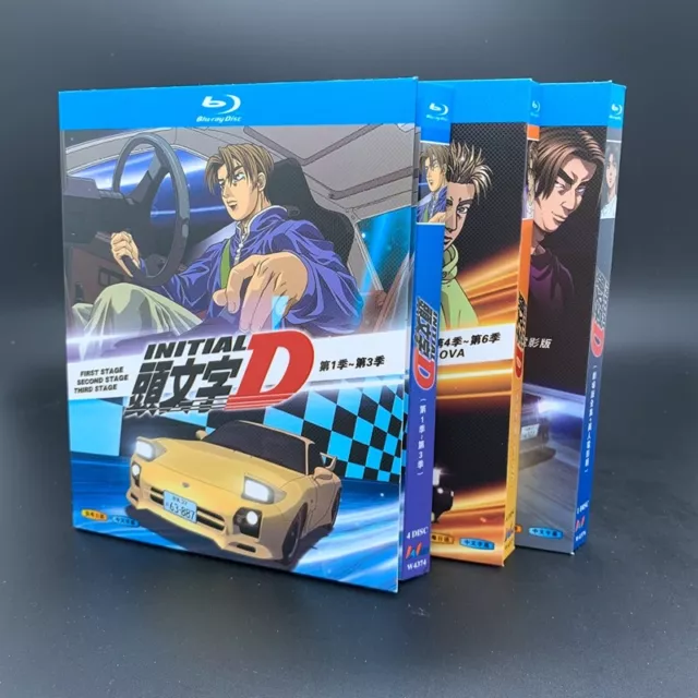 Japenese drama: Initial D: Fifth Stage 1-6 +THE MOVIE Blu-ray Chinese Subtitle