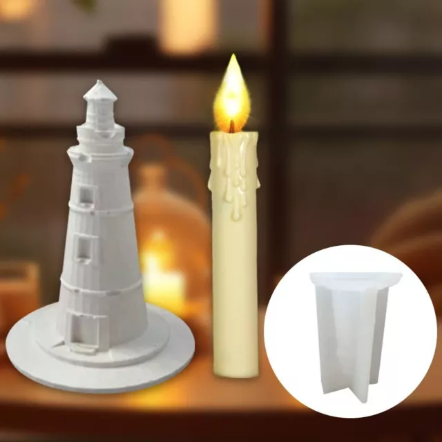 Food-Grade Silicone DIY Candle Plaster Mould Aromatherapy Making Mould