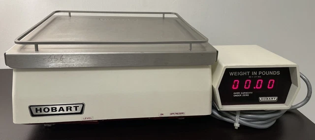 Vintage Hobart Digital Heavy Duty Scale - Good Working Condition