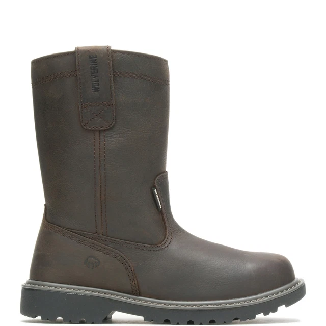 NWT! Mens Wolverine Crawford Waterproof Steel-Toe Wellington Boots. Size 11.5M NWT Wolverine Wellington Steel Toe Boots Sz | Mercari main image 4