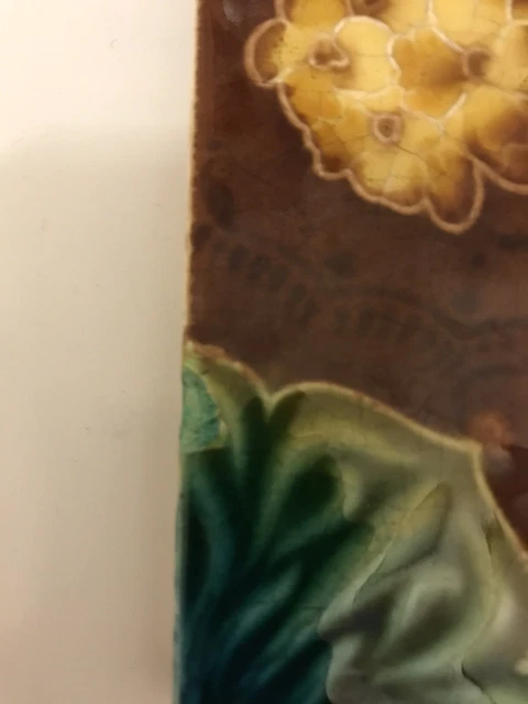 MINTONS TILE  6X6” Glazed Antique 2