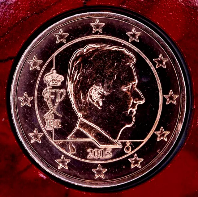 Belgique 2015 Piece 1 Cent Belgie Belgium Belgio Belgica Euro Unc Premium