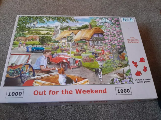 House of puzzles 1000 piece jigsaw puzzle  Out For The Weekend