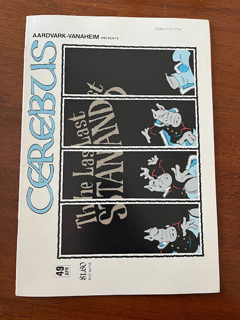 Cerebus # 49 Vf/Nm Dave Sim Aardvark-Vanaheim 1983