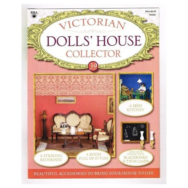 VICTORIAN DOLLS' HOUSE Collector Magazine No.39 mbox39 A 1950s Kitchen