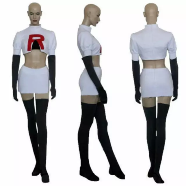 New Team Rocket Jessie Cosplay Costume