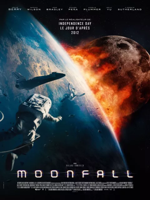 Moonfall, Patrick Wilson,  Repro Affiche Cinema Vintage , (40X60)