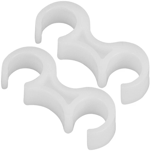 Plastic Folding Chair Alignment Clips White Ganging Clip Chair Organizer 2 Pack