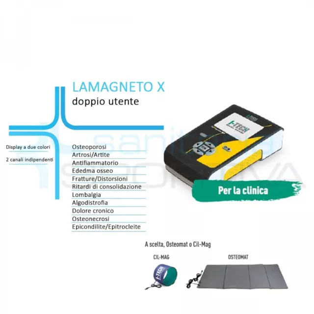 I-Tech LaMagneto X Apparecchio per Magnetoterapia Bassa Frequenza