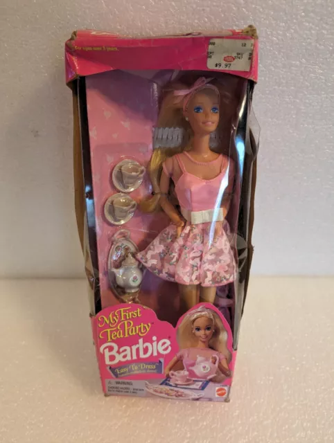 My First Tea Party Barbie Doll 1995 Mattel #14592