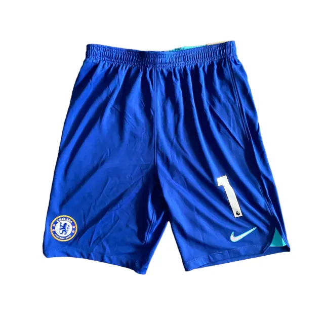 Pantaloncini da calcio Chelsea per bambini (taglia 13-15y) Nike Home - n. 1 - nuovi