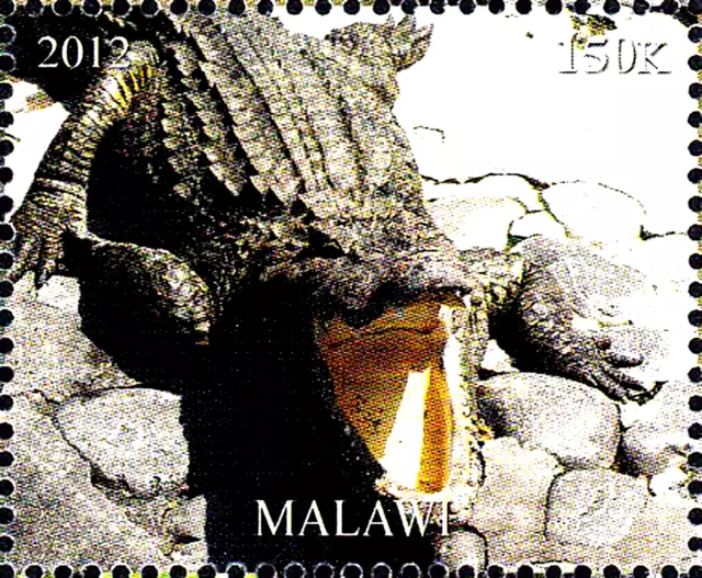 Malawi postfrisch MNH Tier Wildtier Krokodil Alligator Reptil Raubtier Fauna /48