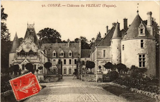 CPA AK COSNE - Chateau du Pezeau (Facade) (518327)