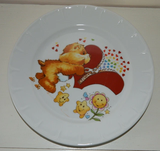 vintage 1986 - bisounours care bears - GROSFARCEUR - CHEER BEAR