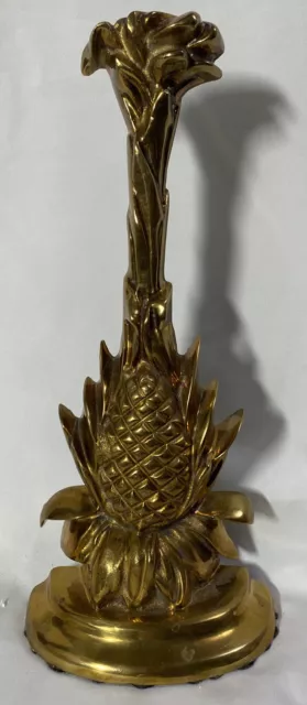 HISTORIC NATCHEZ FOUNDATION Mottahedeh Solid Cast Brass Pineapple Door Stop  12 $79.99 - PicClick
