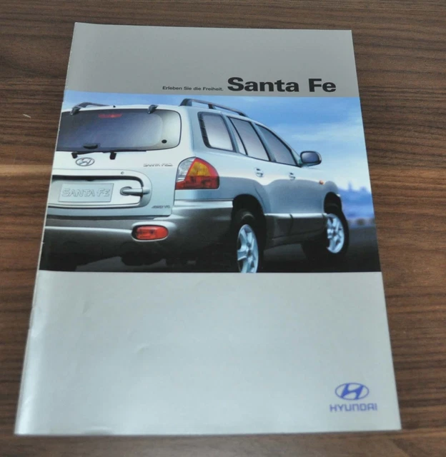 Hyundai Santa Fe Sales Brochure Prospekt DE CH